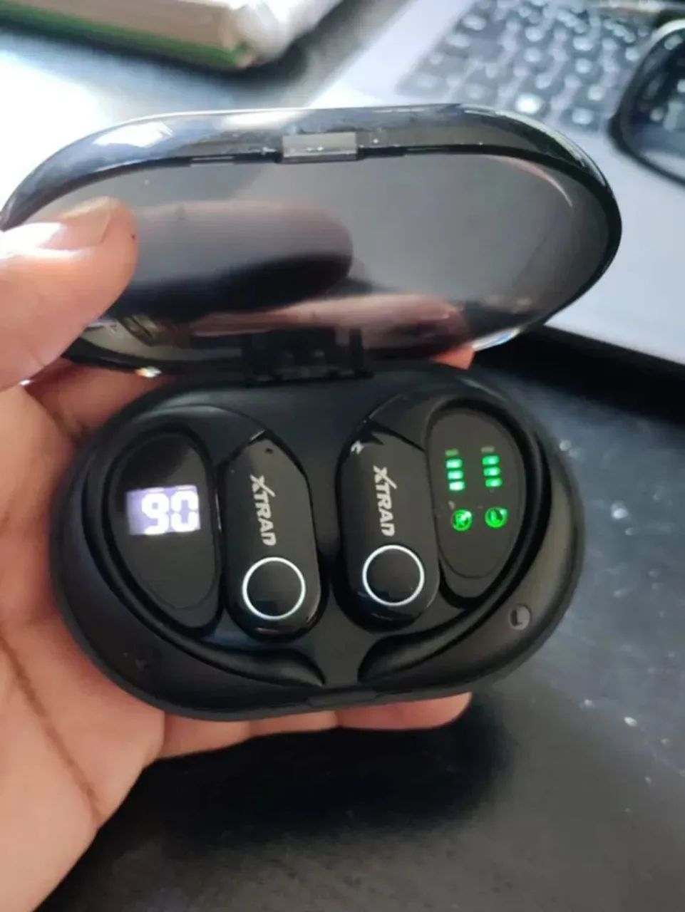 Fone de ouvido sem fio bluetooth Xtrad  - Foto 3