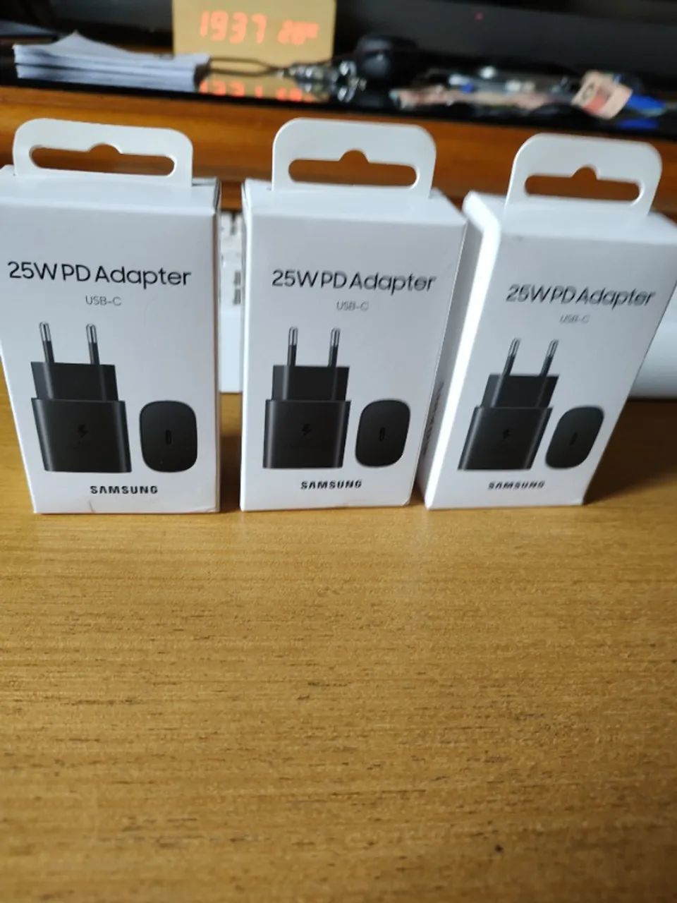 Carregador original 25W Samsung USB-C