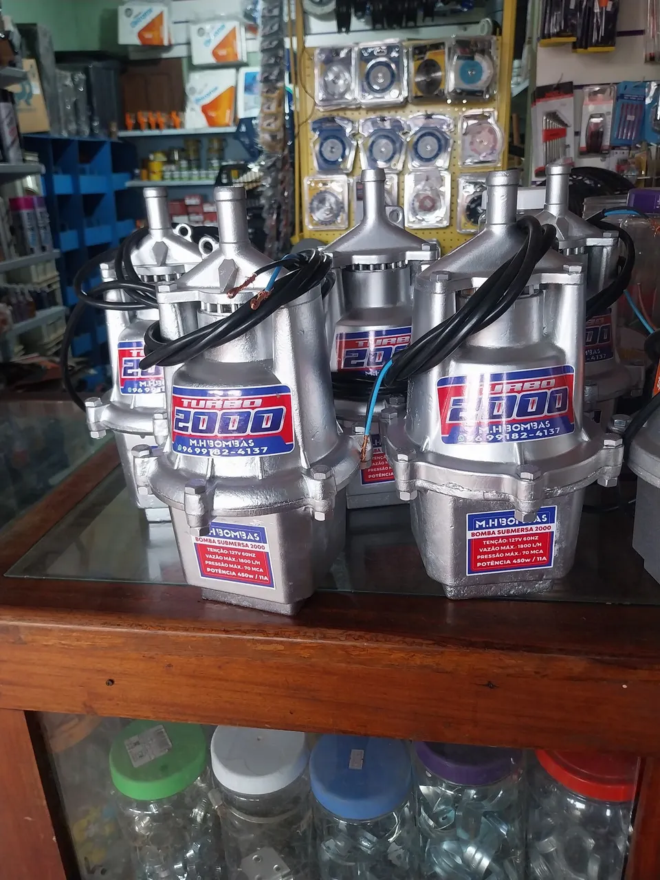 Bomba Submersa Turbo 2000 - M.H. Bombas