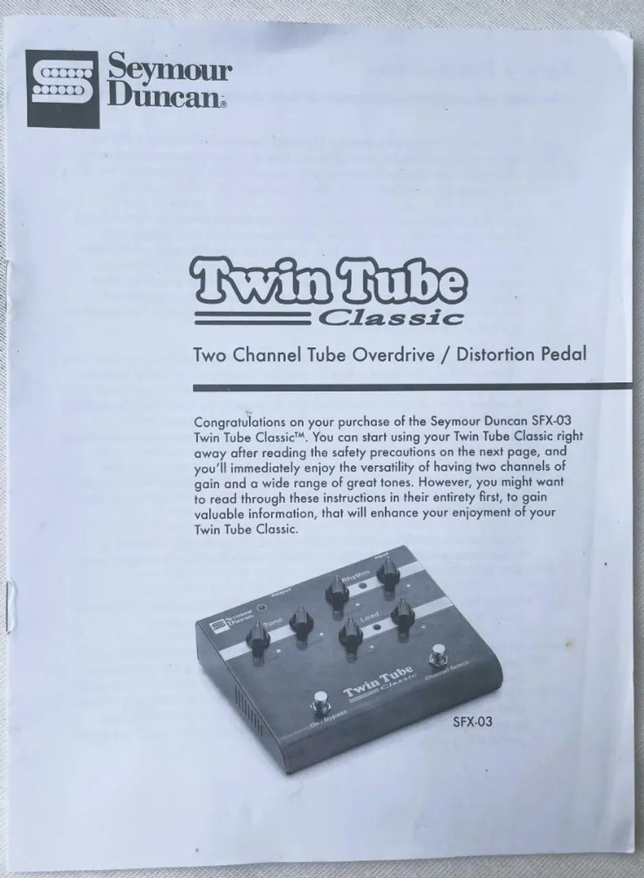 Overdrive Seymour Duncan Twin Tube Classic - Foto 4