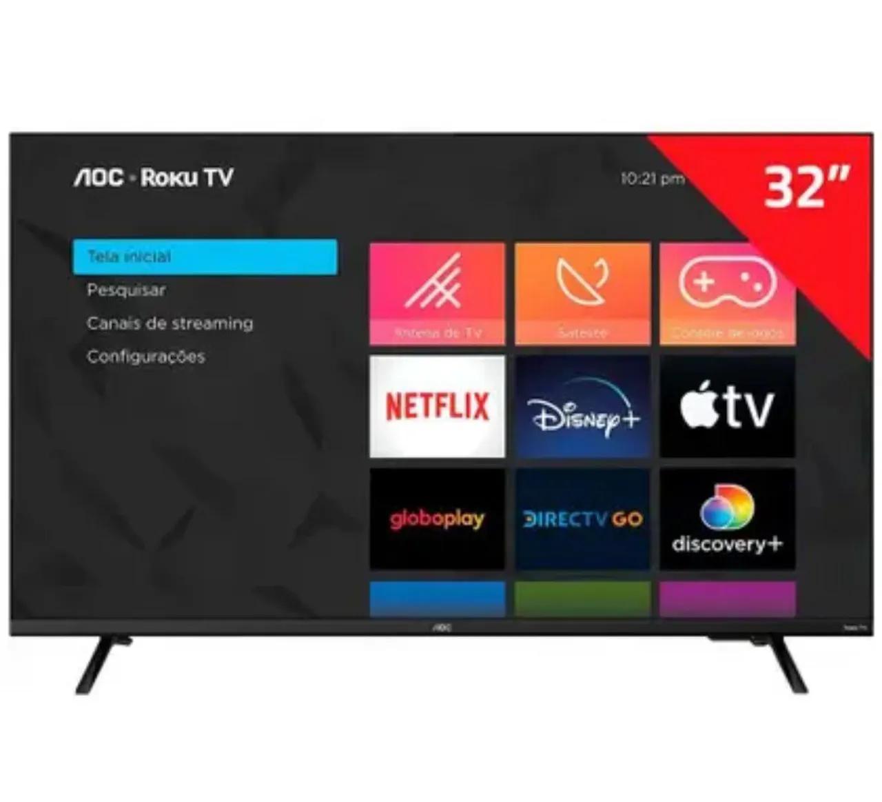 Smart TV AOC Roku 32 Polegadas
