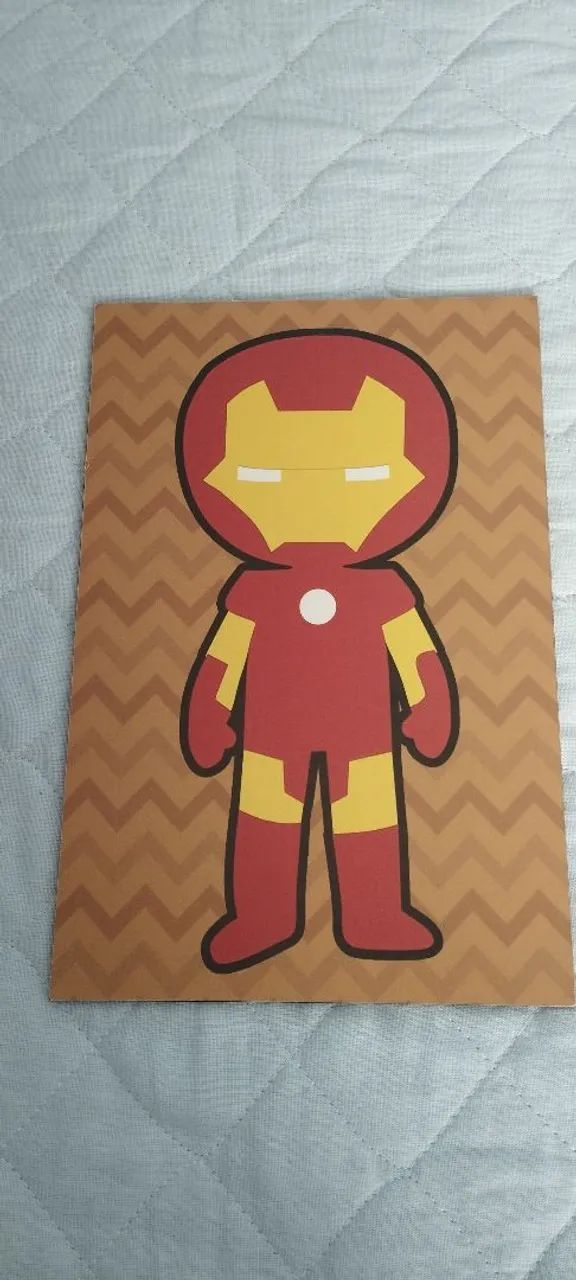 Placas de super heróis infantil  - Foto 5