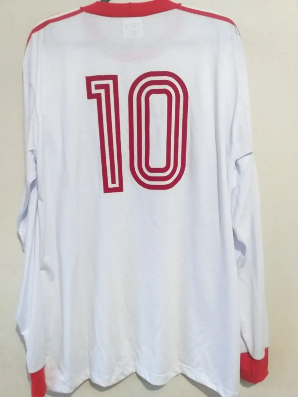 Camisa Bayern Munich 1975 / 1976 #10 Uli Hoeness Reedição Original Adidas Rarissima - Foto 2
