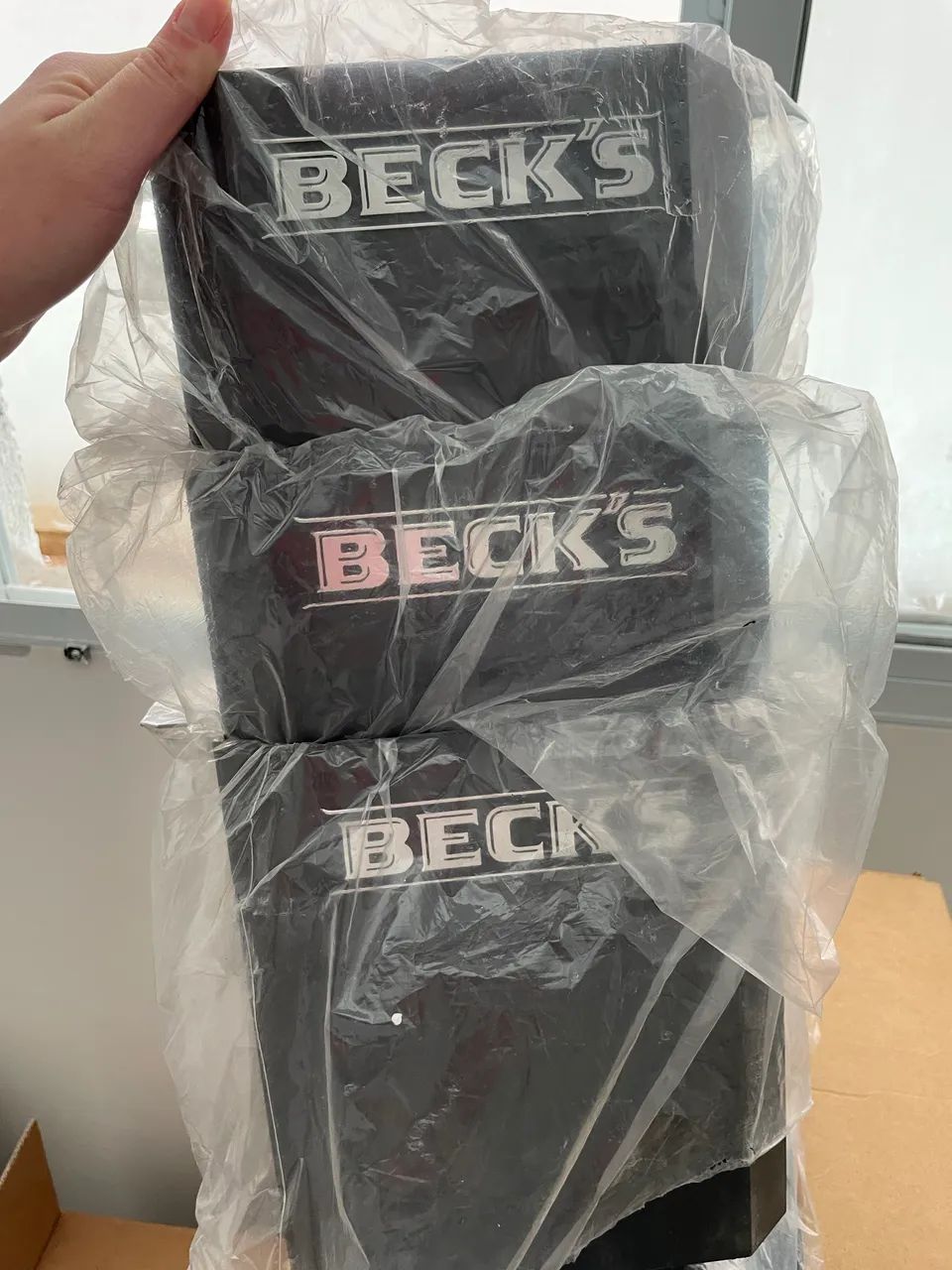 Baldes de gelo BECKS 