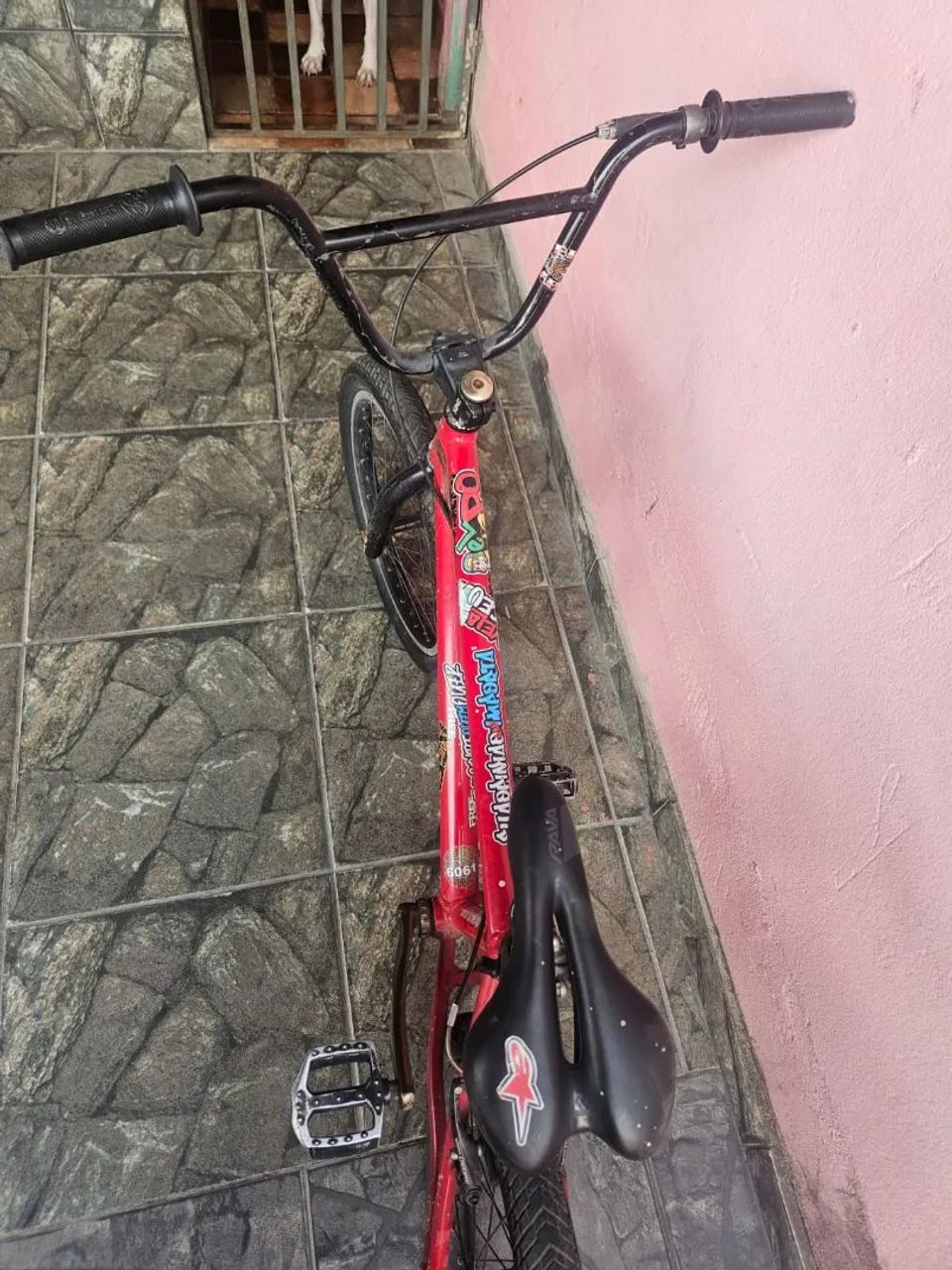 Bicicleta BMX Freestyle Vermelha - Foto 3