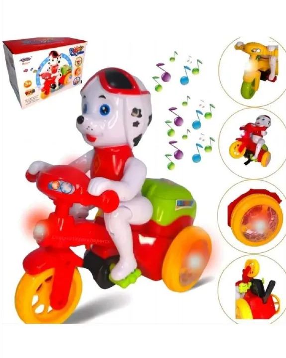 Motocicleta Infantil com Luzes e Música - Patrulha Canina