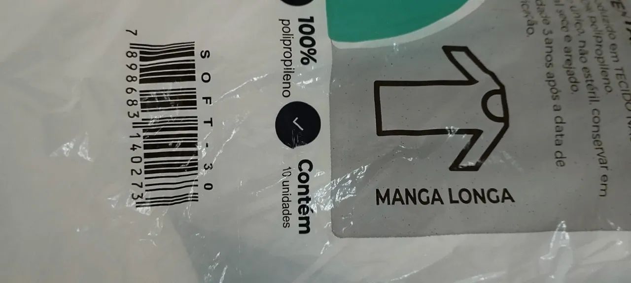 Jaleco descartável para profissionais da saúde - Foto 3