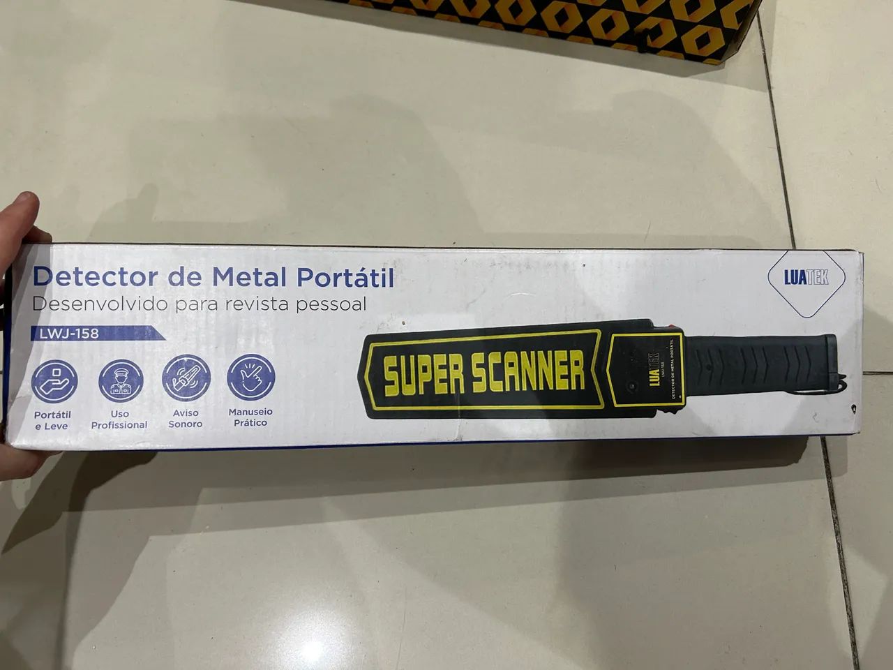 Detector de metal portátil SUPER SCANNER - Foto 3