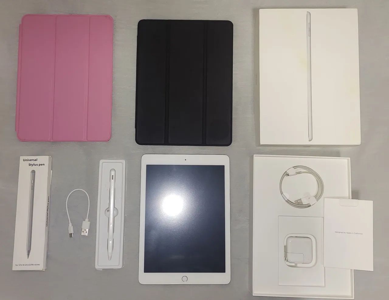 Apple iPad 6° geração, 2018, 32GB (Com caneta, capa e película) - Foto 3