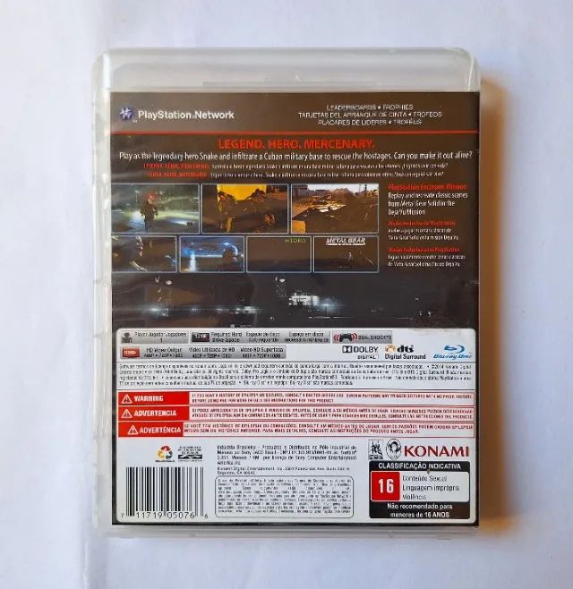 Metal Gear Solid V Ground Zeroes Original Físico PS3 - Foto 4