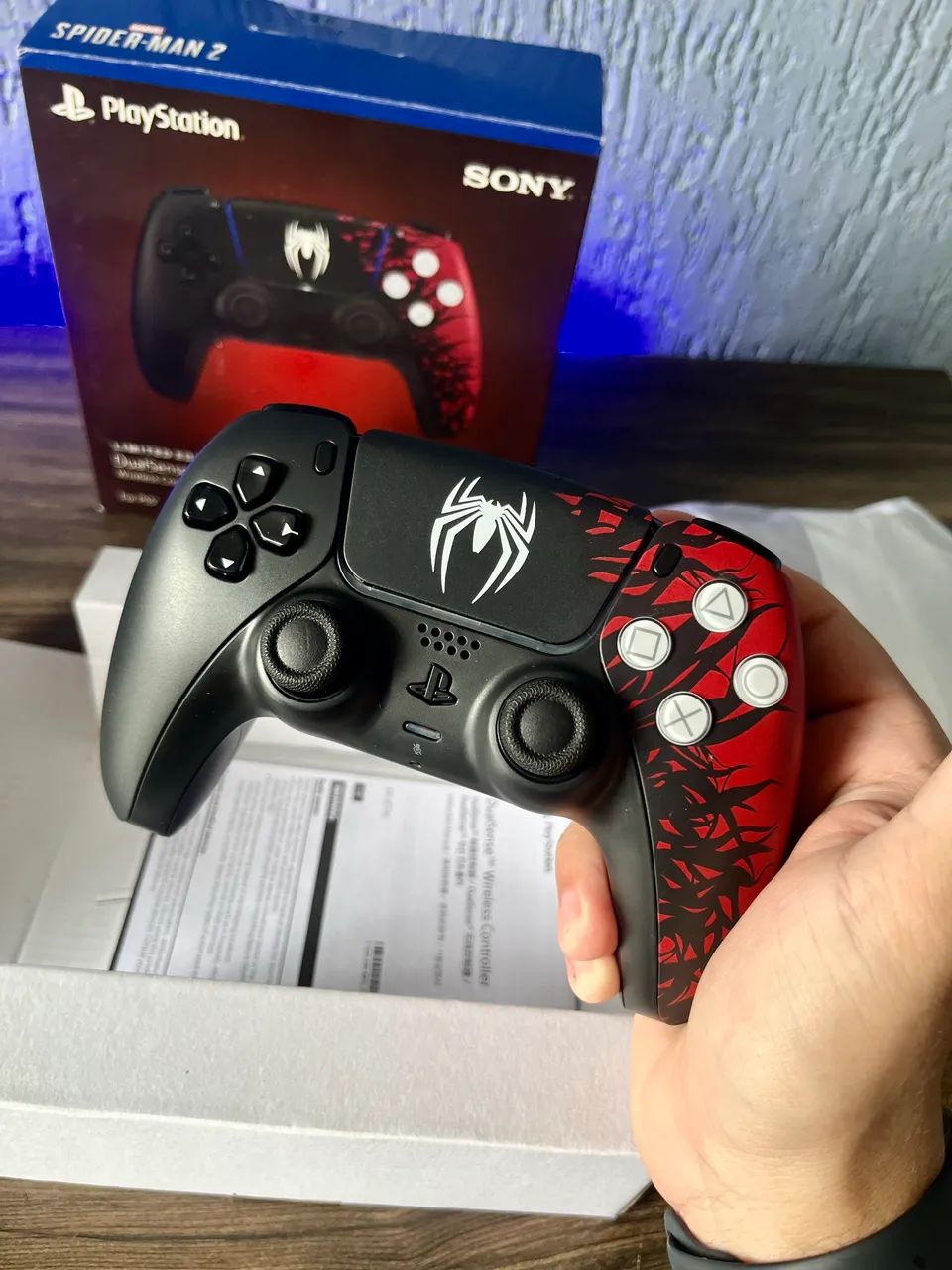 Dualsense Spider Man 2 Edição Limitada | Impecável - Foto 5