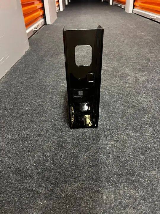 Porta-revistas de acrílico preto 8unidades por 100,00reais - Foto 2