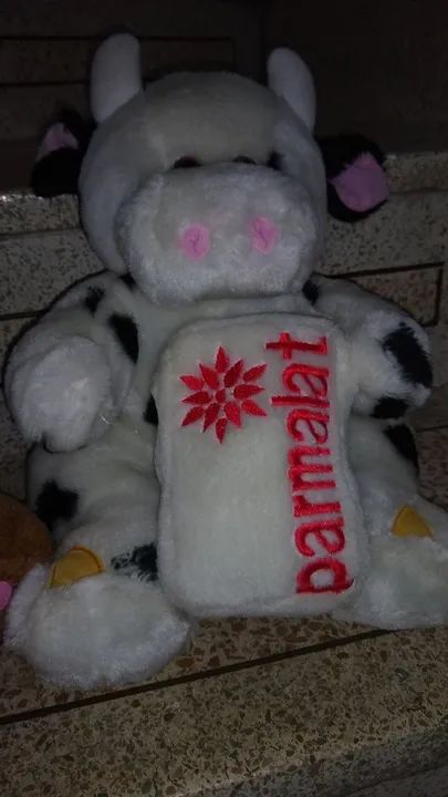 Par de Pelúcias - Leão e Vaca - Parmalat - Foto 3