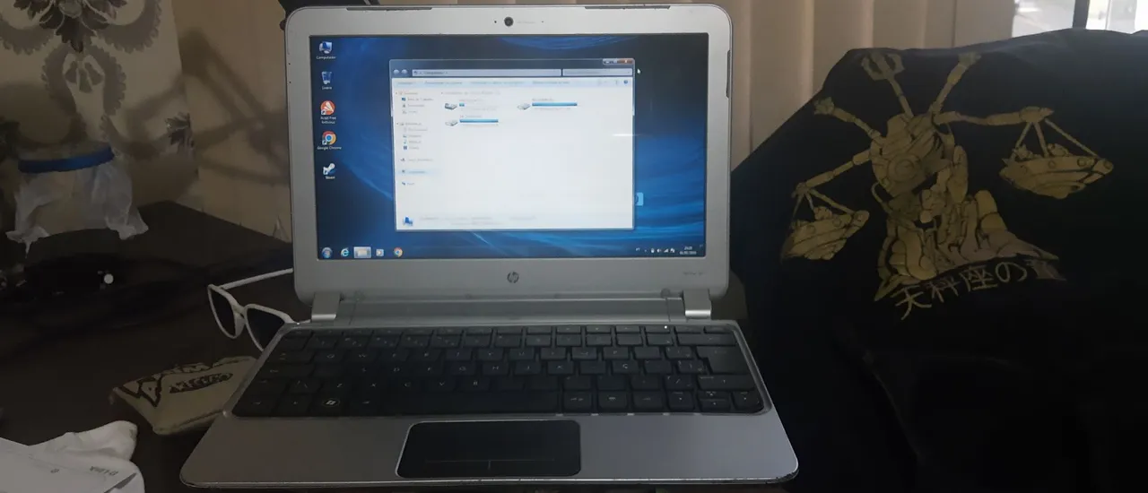 Notebook HP Windows 7 Funcionando Perfeitamente Zerado