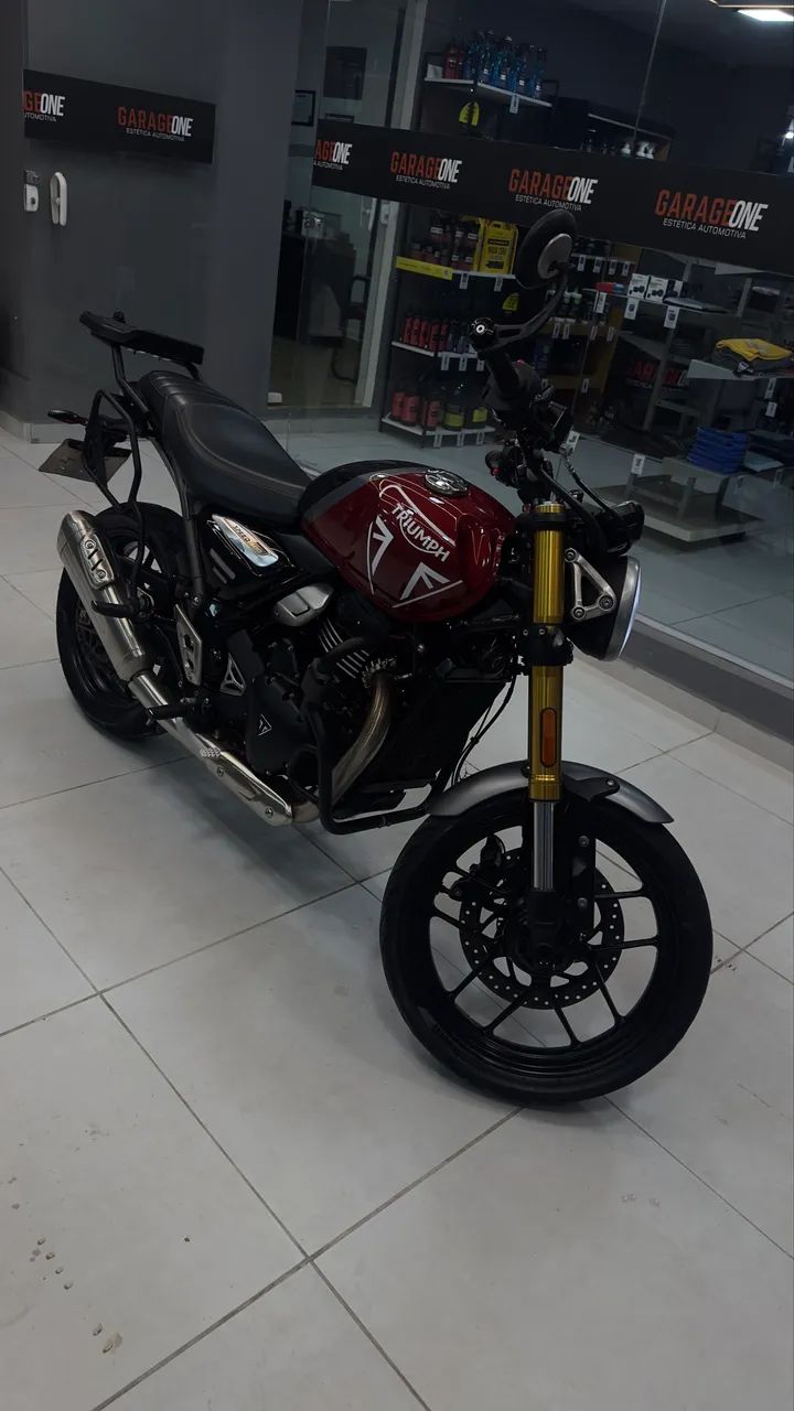 Triumph Speed 400 cc 2025 pra vender logo - Foto 5