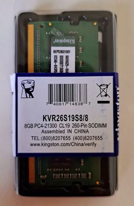 Memórias Ddr3 e Ddr4 PC e Notebook - Novas - Preços na Descrição - Foto 2