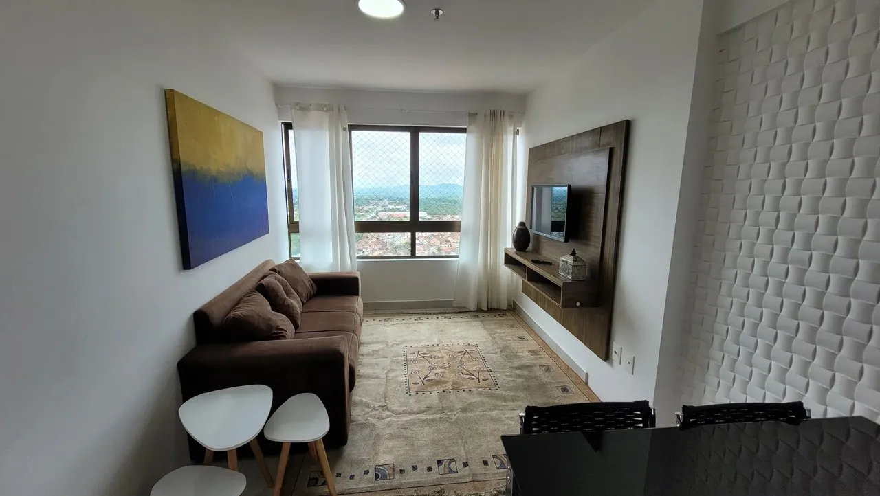 Apartamento todo mobiliado, para locação com 02 quarto sendo 01 suíte, em Campina Grande