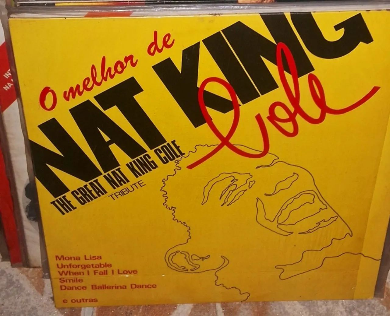 Disco de Vinil - O Melhor de Nat King Cole