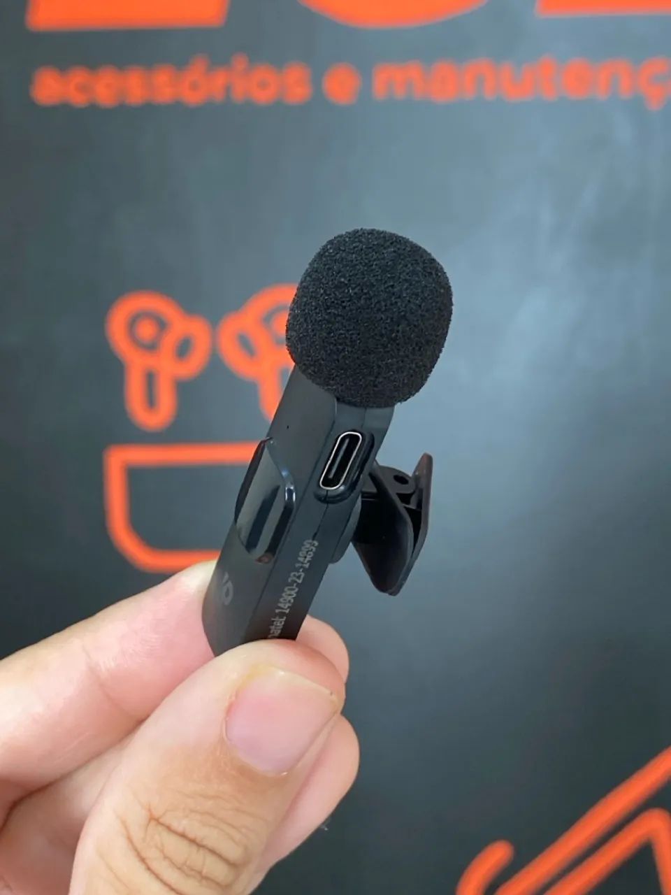 Microfone de Lapela Sem Fio Ketchup LS-MF1104 - Foto 4