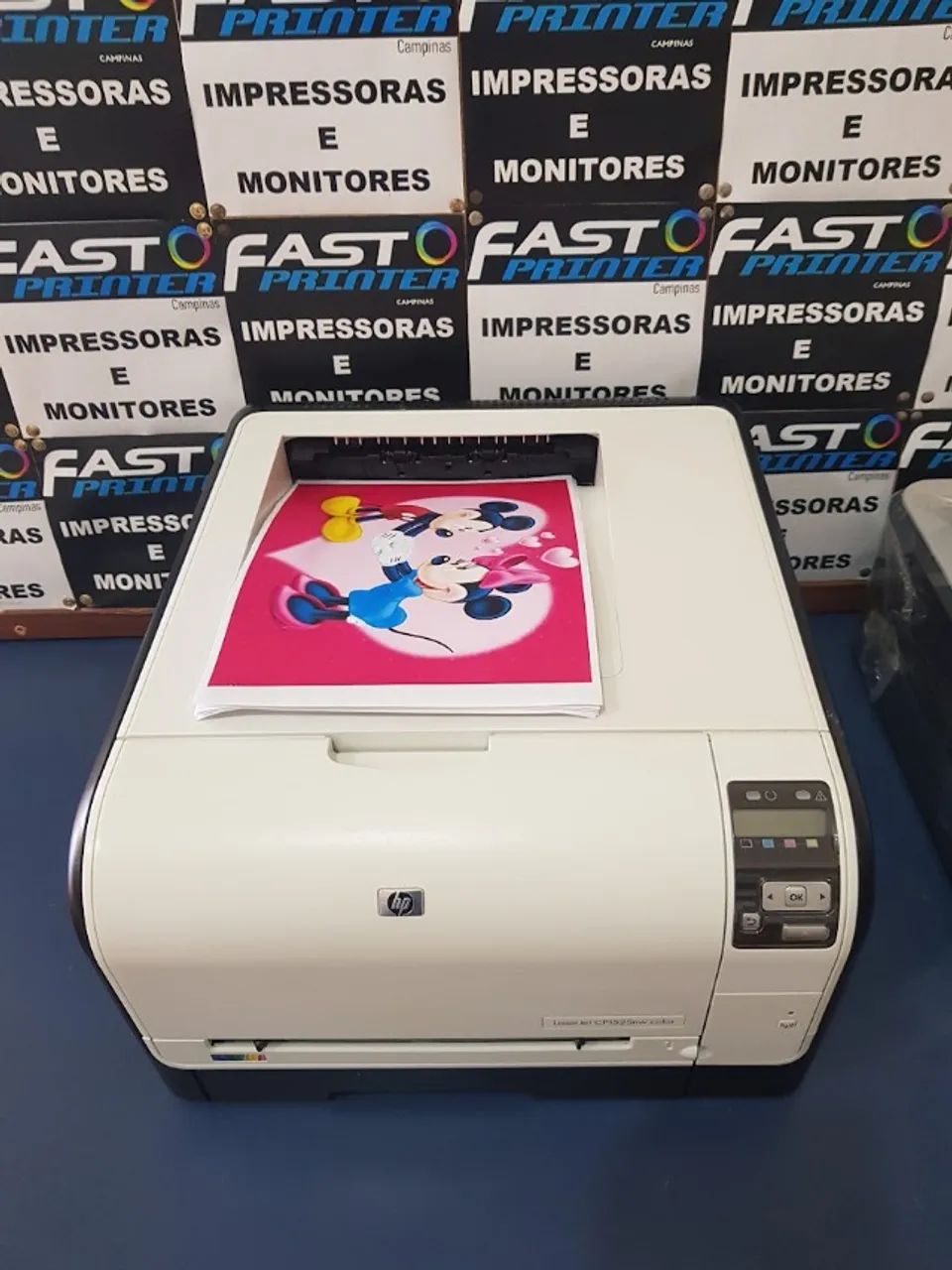 Impressora laser colorida HP LaserJet CP1525nw wifi usb e rede  - Foto 2