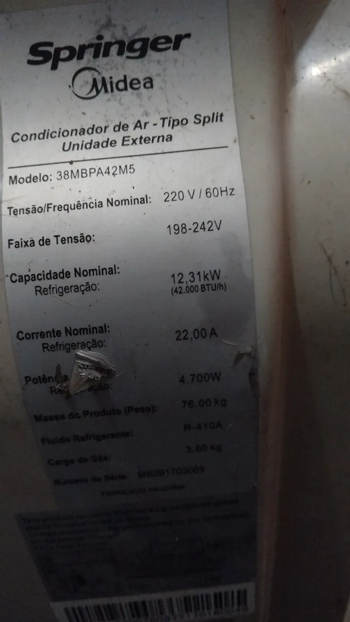 Ar condicionado inverter quente e frio