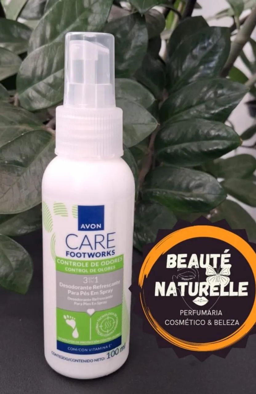 Desodorizante Spray Avon Foot Works 100ml