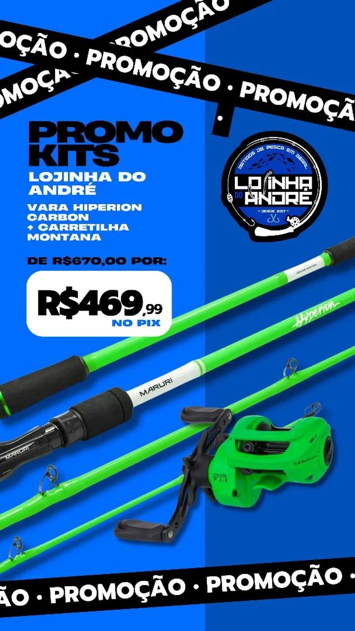 Kit pesqueiros
