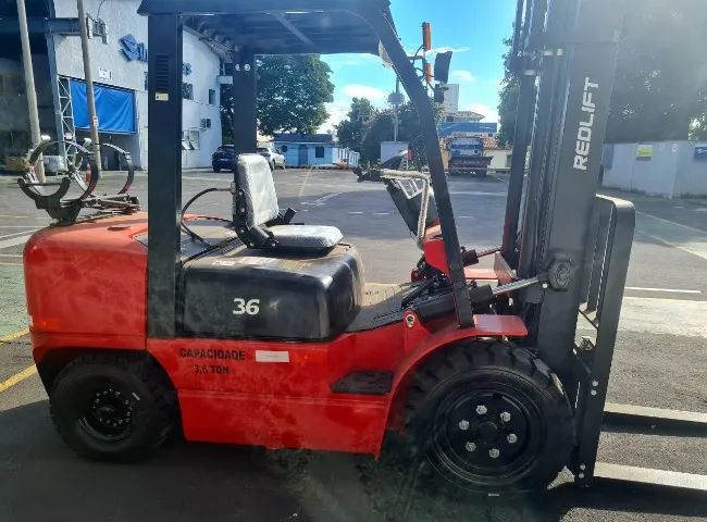 Empilhadeira Nova Glp/gasol 3,6t Duplex 3,7m S/ Desloc Promo - Foto 2