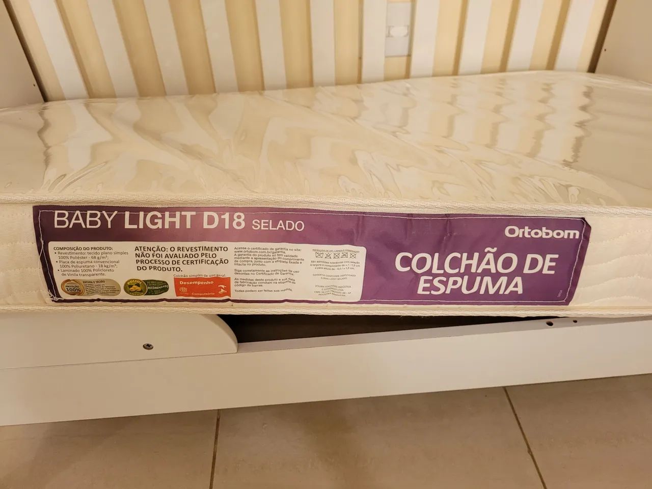 Berço americano com colchão  - Foto 2
