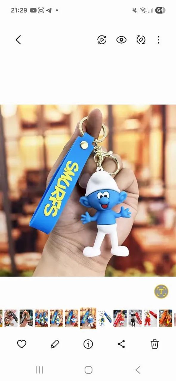 CHAVEIRO SMURFS SMURF