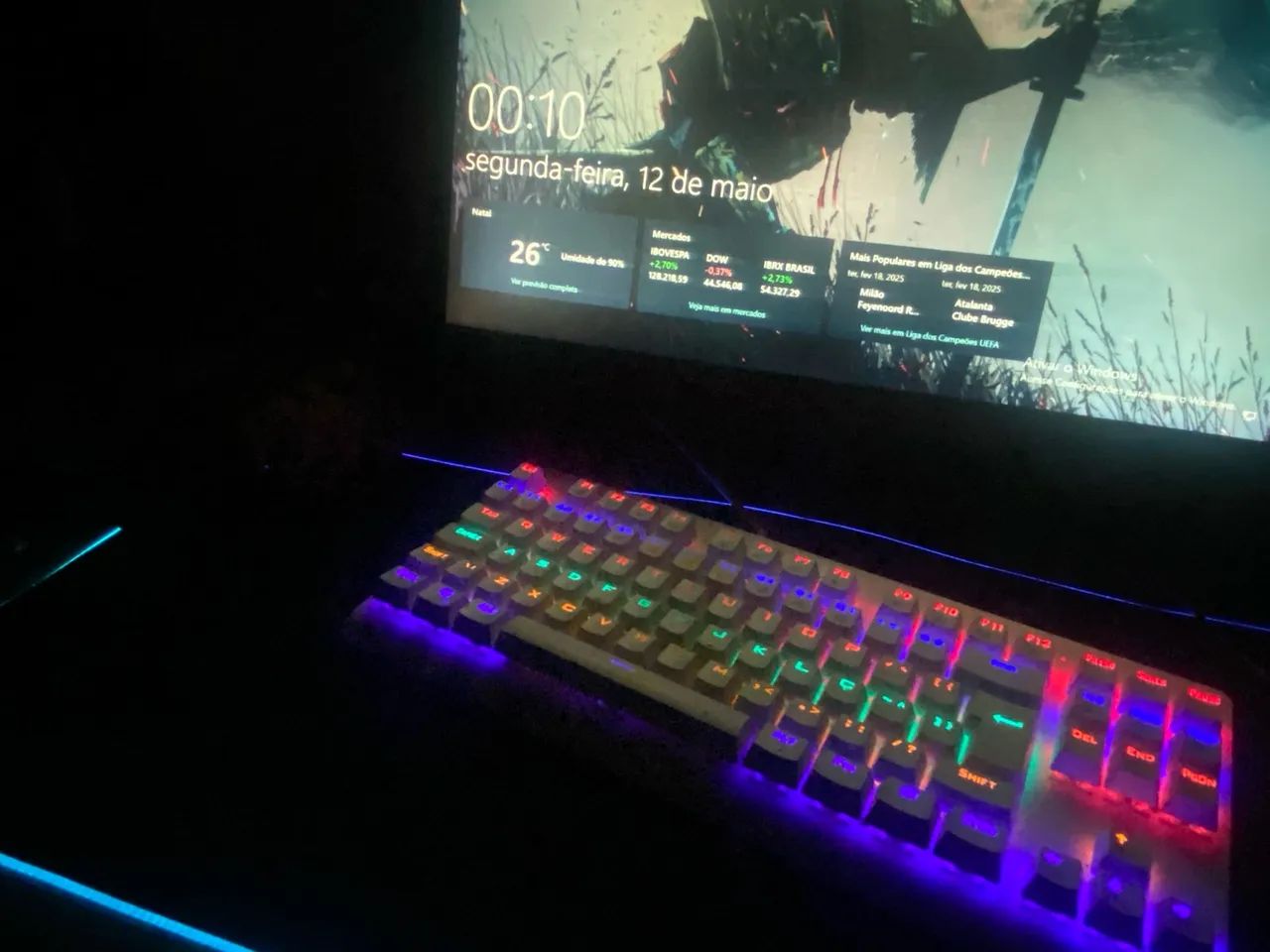 Teclado Redragon Dark Avenger Branco 75%: A Combinac?ão Perfeita de Estilo e Precisão - Foto 3
