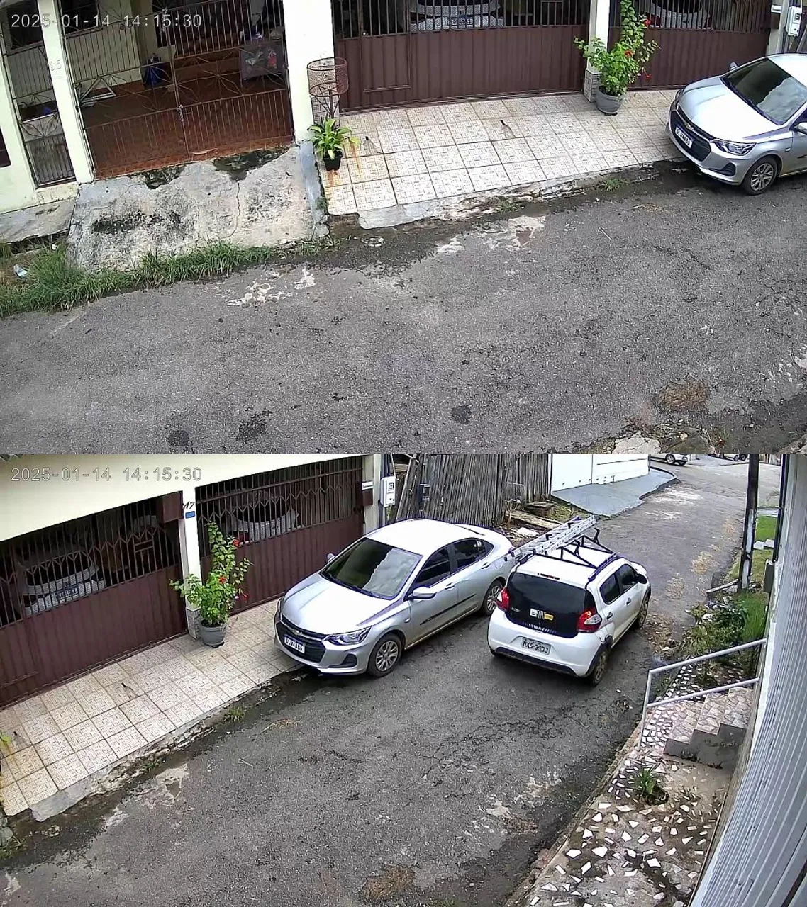 CAMERA DE SEGURANÇA WIFI COM DUAS LENTES, FILMA E GRAVA COM ÁUDIO