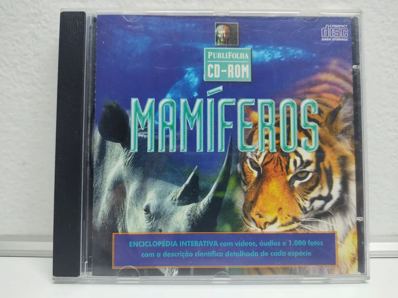 CD-ROM Mamíferos - Enciclopédia Interativa - CDs, DVDs etc