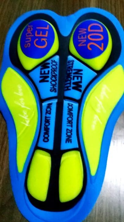 Pad em gel para calça , bermuda  ciclista  - Foto 4