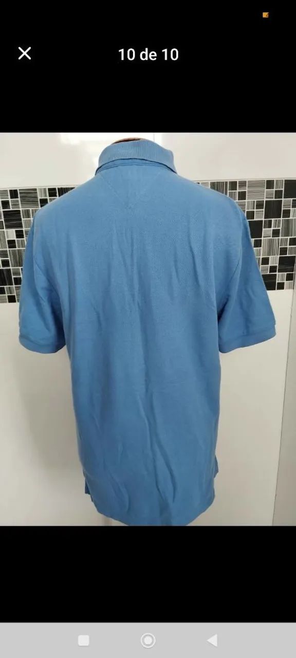 1 camisa polo azul G - Foto 3