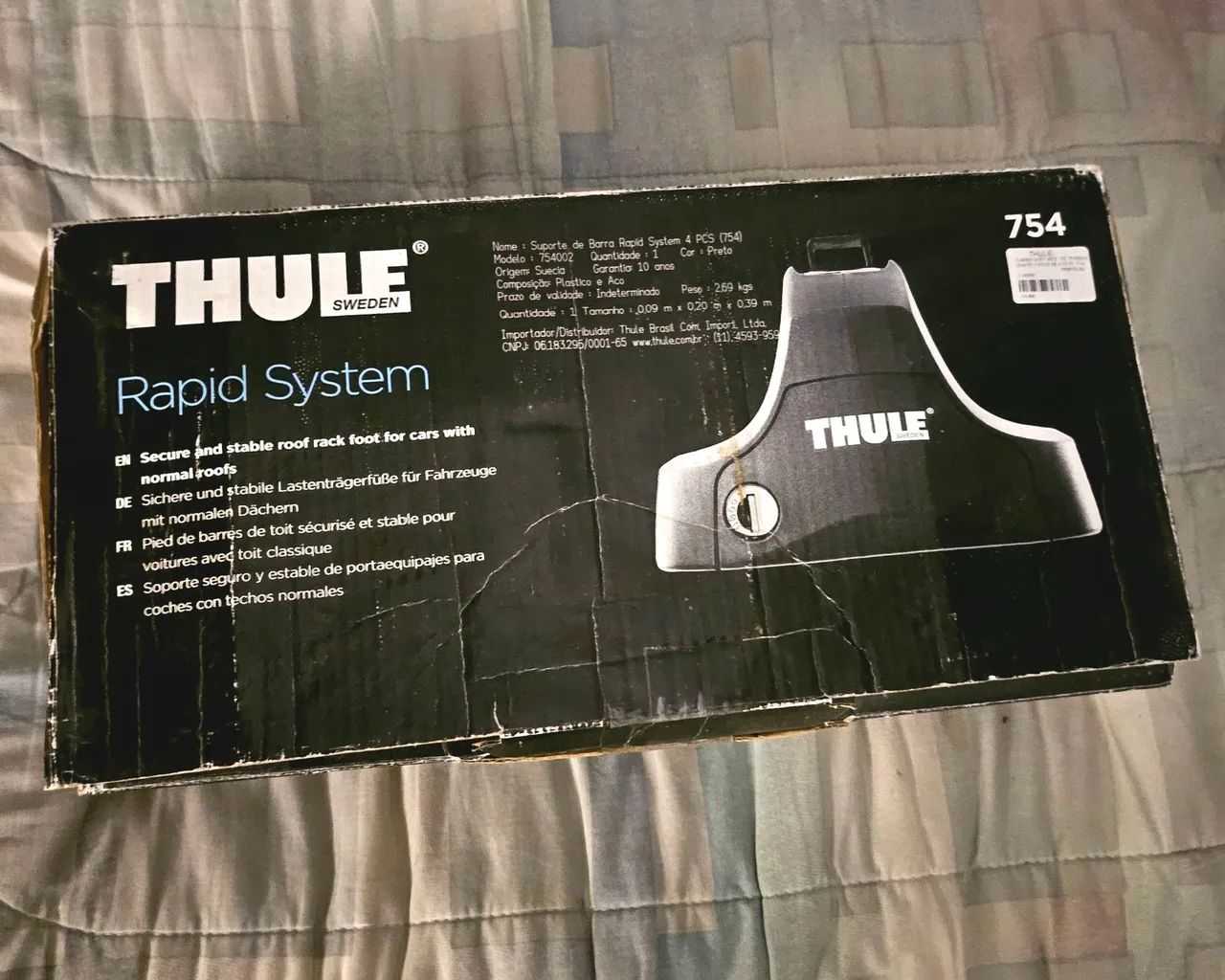 Suporte para Rack de teto Thule Rapid System 754