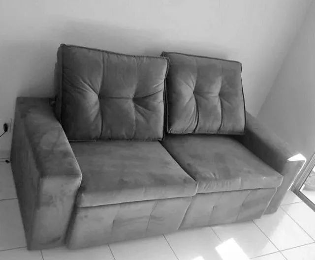 Sofá Retrátil e Reclinável 2 Lugares (Novo) Entrega Grátis!  - Foto 3