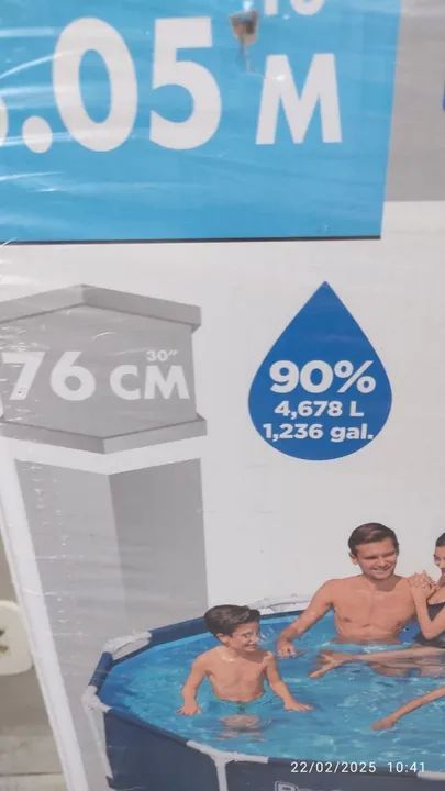 Piscina inflável Bestway Steel Pro 3.05m - Foto 6