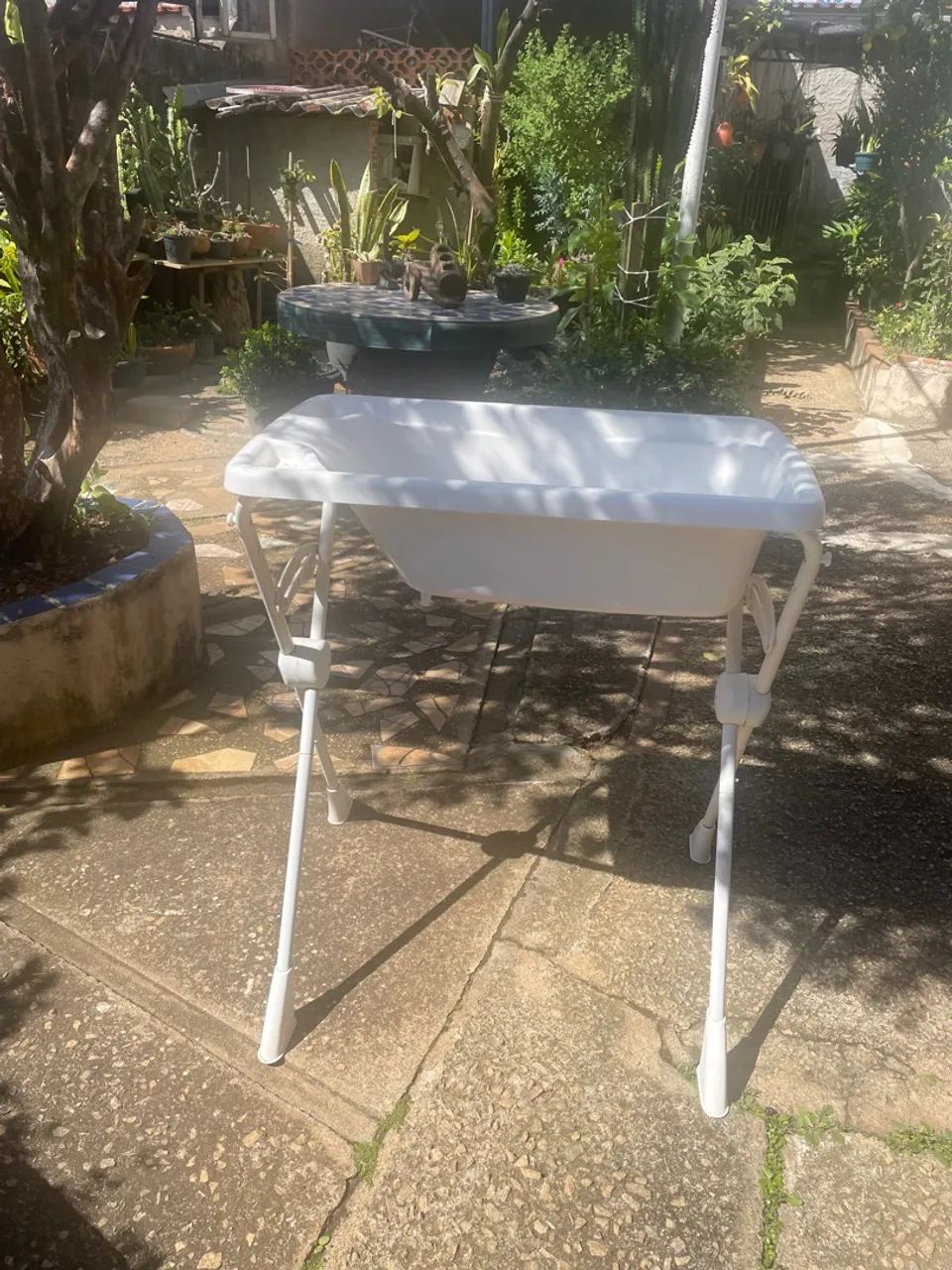 Banheira bebê Burigotto Kit Banho Branco