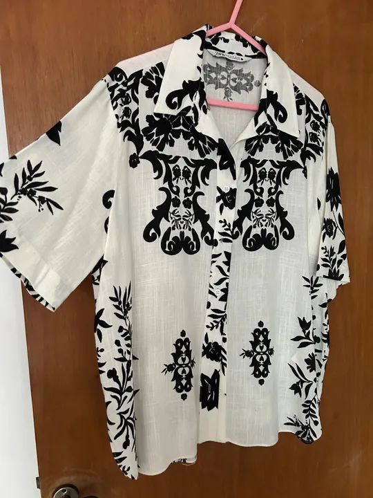 Blusa feminina marca Zara - Foto 4