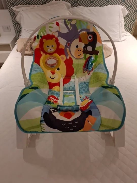 Fisher-Price - Cadeirinha Macaquinho e Leão - Foto 3