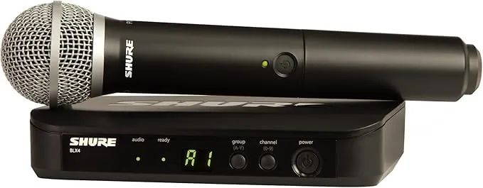 Microfone Shure BLX24BR/PG58 Microfone sem fio  - Foto 4