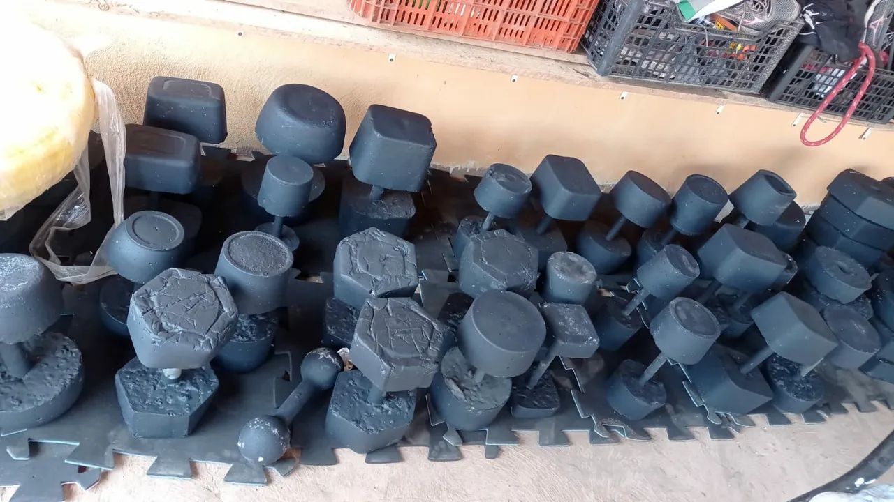 Halteres e anilias de concreto reforçado  - Foto 3