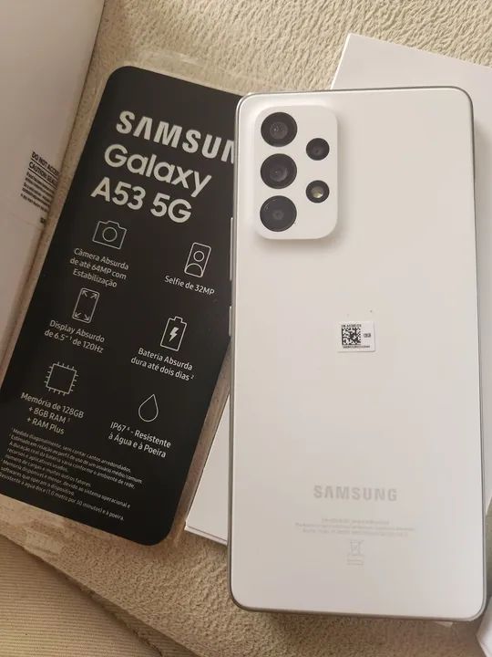 Galaxy A53 5G - Semi-novo, na Caixa - Foto 3
