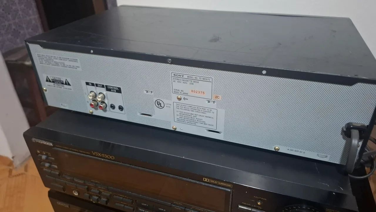 Tape Deck Stereo Sony TC-WE675 - Foto 2
