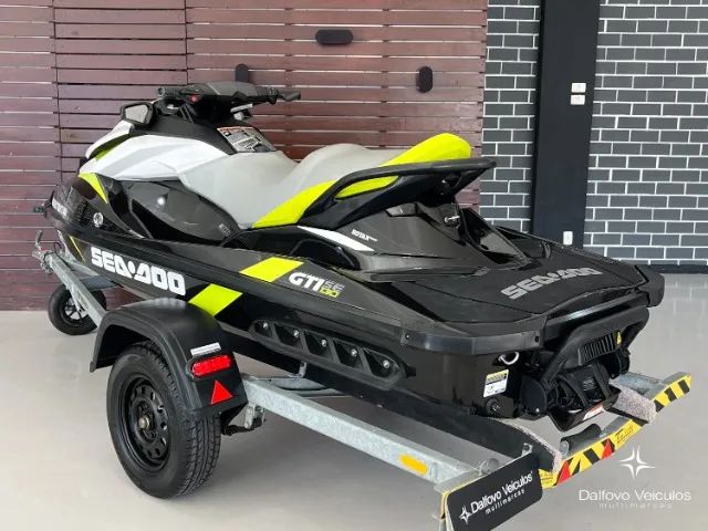 Jet Ski Seadoo GTI 130 SE 2017 com Carreta Inclusa Único dono 99 horas uso - Foto 7
