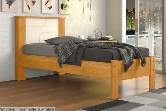 Cama solteiro perola levo hoje 