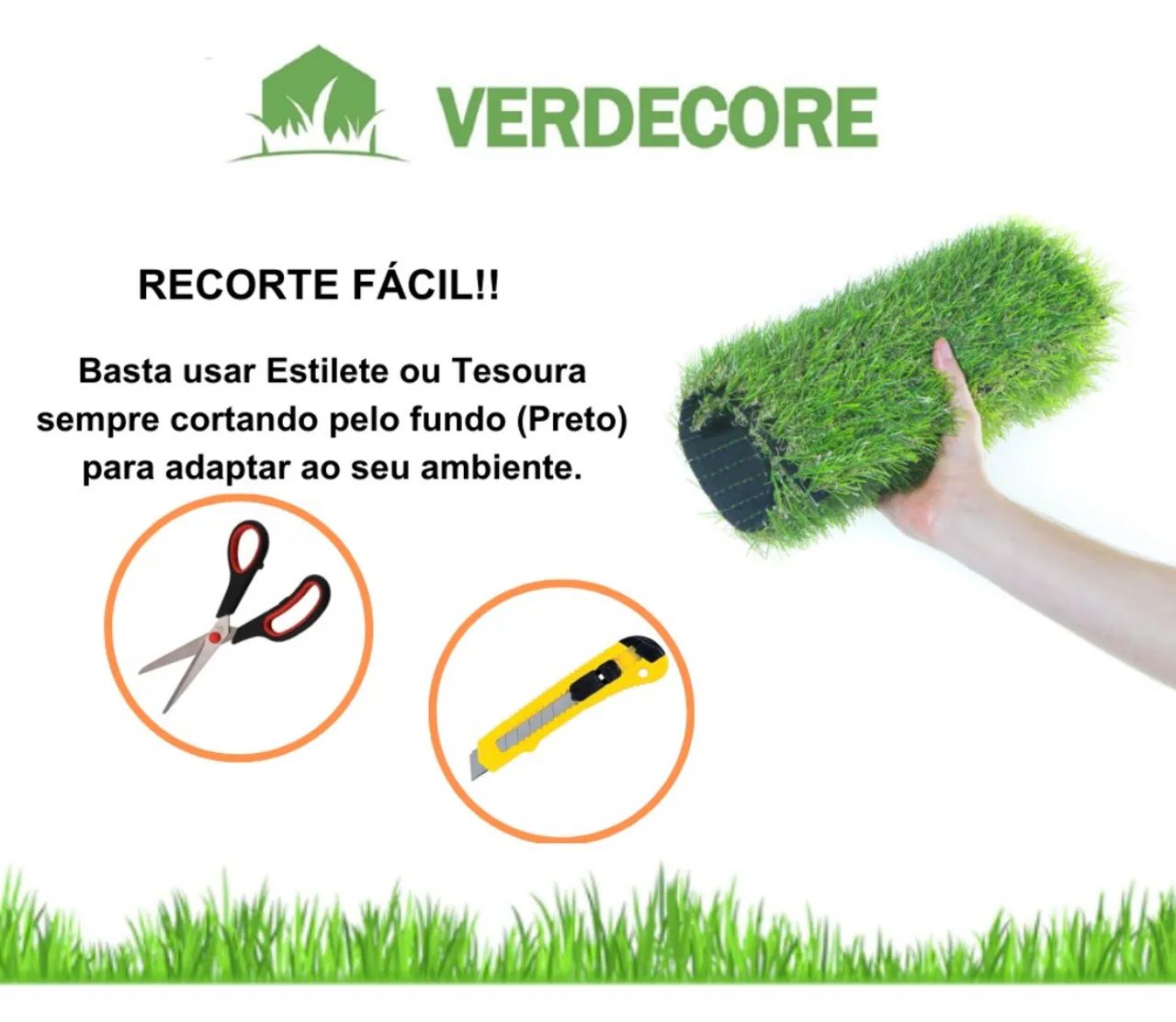 Total 32m² Grama Sintética 30mm - Alta Qualidade! - Foto 2