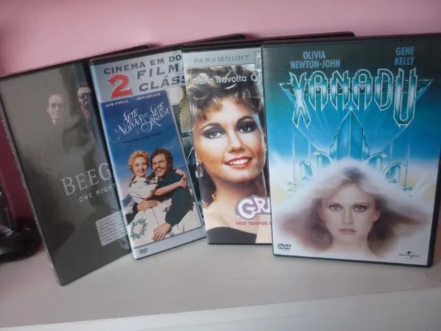 Xanadu Olivia Newton-john + john Travolta lote 4 DVD coleção filmes clássicos - Foto 3