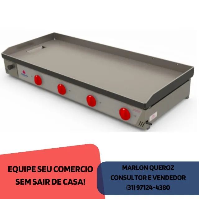 Chapa de Lanches Progas 1,20M